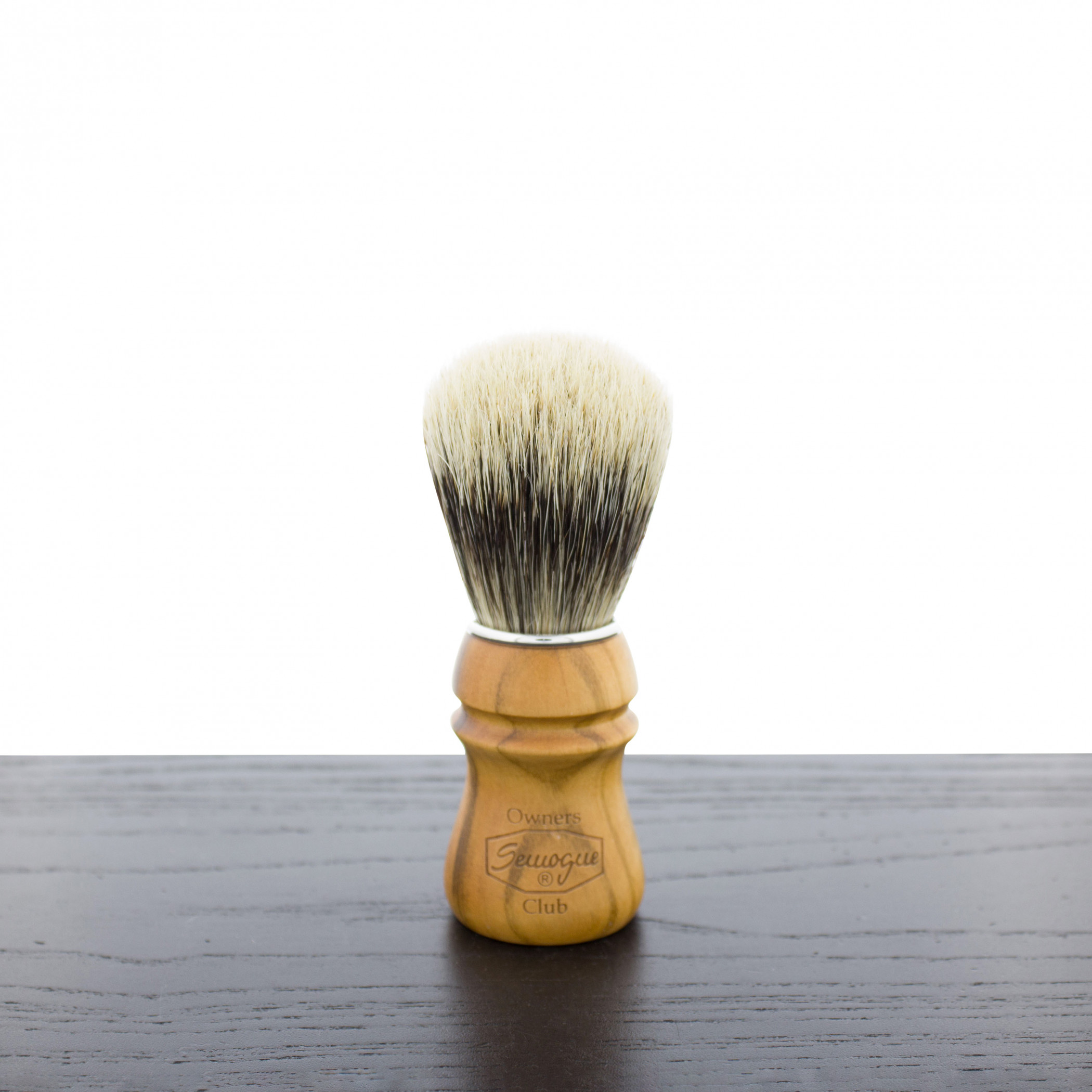 Semogue Mistura Badger & Boar Cherry Wood Handle Shaving Brush